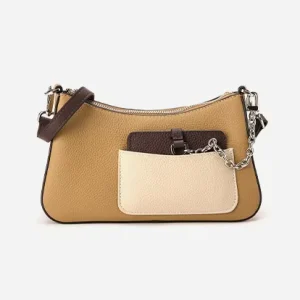 Custom Logo Simple Fashion Ladies Purses Handbags PU Leather Classic Crossbody Bag Chain Design Shoulder Bags for Women
