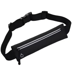 Custom Logo Sports Running Skinny Fancy Pack Lightweight Cell Phone Waist Belt Bags
