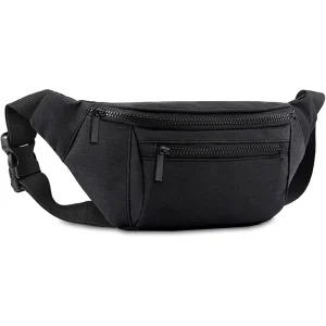 Custom Logo Waterproof Crossbody Bag Durable Fanny Pack Hiking Cycling Waist Bag