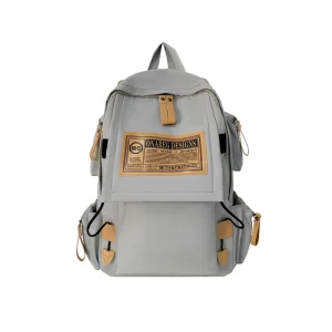 Custom Logo Waterproof Durable Women’s Backpack with Fanny Pack School Bags for Students