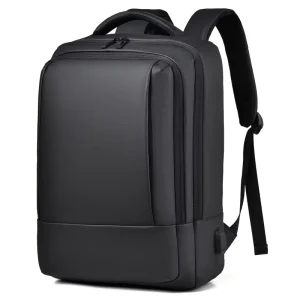 Custom Logo Waterproof Oxford High Quality Fashion Large Capacity Business Laptop Backpack with USB Zipper Traveling