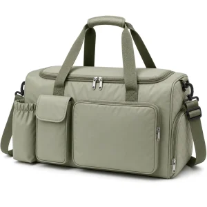 Custom Logo Waterproof Travel Duffel Bag Large Capacity Travel Bag With Strap