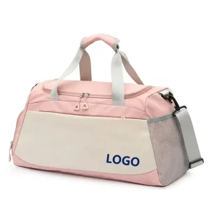 Custom Logo Waterproof Travel Duffel Bag Multi functional Dry and Wet Separation Sport Yoga Travel Portable Gym Bag