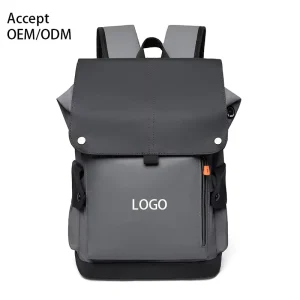 Custom Logo Waterproof Unisex School Bag Laptop Backpack Polyester Large Capacity Travel Bag for Commuting Leisure
