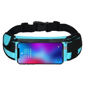 Custom Logo Women Waist Belt Bag Men Sports Fanny Pack Mobile Phone Bag Gym Jogging Cycling Running Bag