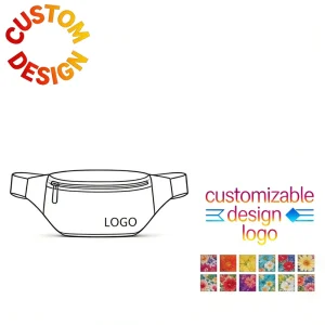 Custom Logo Yoga Bags Crossbody Fanny Pack Waist Pouch Travel Chest Bags Sport Waist Belt Bag For Gym Fitness