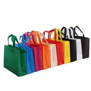 Custom Luxury Tote Shopping Bags for Clothes with Logos Customised Non Woven Collapsible Fancy Elegant Boutique Shopping Bags
