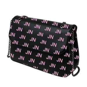 Custom Luxury Women Metal Chain Flap Bags Medium Shoulder Bags Vegan Leather Crossbody Ladies Messenger Bag Women Handbags Logo