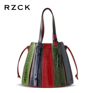 Custom Luxury Women’s Ostrich Leather Messenger Bag High Quality Top Layer for Wallets and Purses Manufacturer’s Tote Bag
