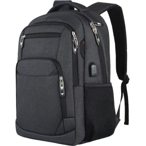 Custom Men’s Waterproof Usb Business Leisure Travel Laptop Backpack Durable Oxford Cloth Polyester Lining