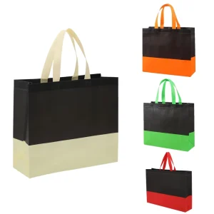Custom Non Woven Shopping Bags Size and Logo Customizable for Personalized Gift Bags