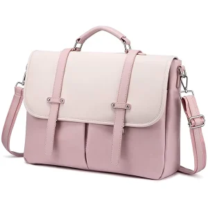 Custom OEM Large Shoulder Satchel Briefcase Notebook Laptop Handbags Womens Office Ladies Laptop Bags Sac