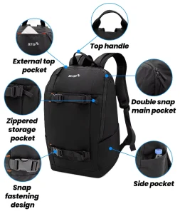 Custom OEM Unisex Laptop Backpack Large Capacity Business Leisure Backpack Travel Bag for School Office