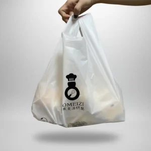 Custom PLA Biodegradable Bags Factory Price & MOQ 10000pcs Available Packaging for Supermarket Use & Small Businesses