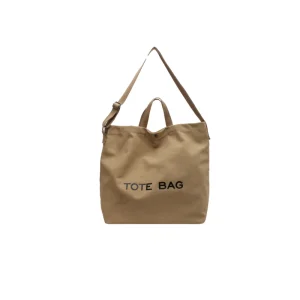 Custom Pattern Canvas Tote Bag for Women PP Webbing Handle Magnetic Button Closure Reusable Shopping