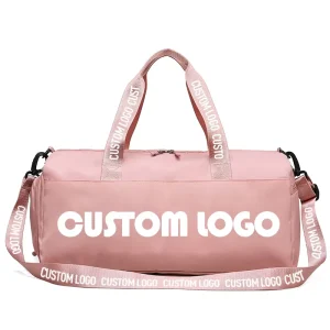 Custom Print Fashion Duffle Bag Trending Designer Waterproof Portable Polyester Luggage Gym Sport Travel Bag