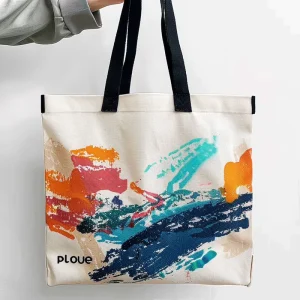 Custom Print Logo Reusable Shopping Plain Cotton Canvas Tote Bag Calico Bags Cotton Bag