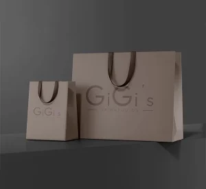 Custom Print Luxury Clothing Packaging Retail Gift Durable Brown Reusable Shopping Jewellery Paper Bag With Handle for Business