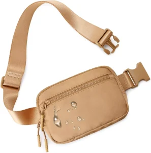 Custom Print Waterproof Nylon Sport Crossbody Chest Bag Belt Waist Bum Bag Fanny Pack With Custom Logo