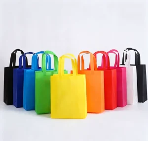 Custom Printed Eco-Friendly Recycled Non-Woven Tote Bags Biodegradable Reusable Retail Supermarket Clothing Shopping WTL Brand