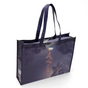 Custom Printed Eco Friendly Reusable Promotional PP Laminated Grocery Nonwoven Fabric Non Woven Shopping Tote Bag