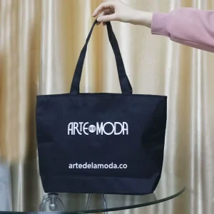 Custom Printed Logo Cotton Tote Bags With Design Casual Large Tote Bag Canvas Shopping Bags Cotton