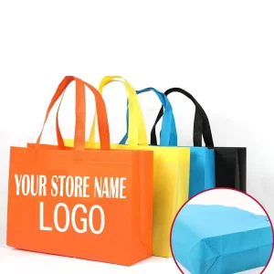 Custom Printed Non Woven Tote Bag Eco Friendly Shopping Bags Promotional Reusable Grocery Bag Factory Direct Sale