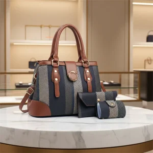 Custom Printing PU Leather Tote Bag For Ladies Classic Shoulder Hand Bag Custom Fashion Woman Handbag
