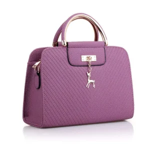 Custom Quality Women’s PU Canvas Crossbody Clutch Handbag with Chains Summer Fashion Single Strap Shoulder Bag