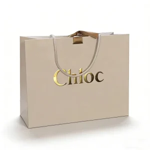Custom Retail Kraft Paper Shopping Clothing Shopping Gift Bag Luxury Handle Mini Packaging Printed Paper Bag With Logos