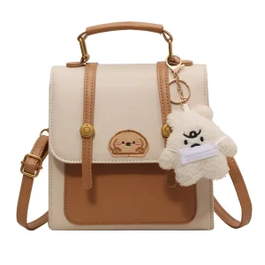 Custom Satchel Bag Fashion Women’s Shoulder Bag Retro Backpack Bag Manufacture