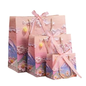 Custom Shopping Bag Clothing Gift Bags Paper Bags with Own Logo