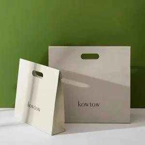 Custom Shopping Bags logo Printed Custom Kraft Bag with logo Packaging