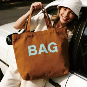 Custom Size Canvas Hand Bag Fashion Design Sturdy Lamination Cotton Tote Bag for Shopping