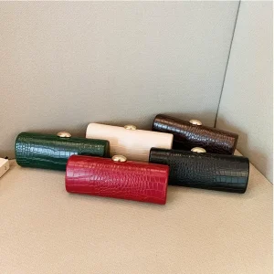 Custom Solid Colors Women Handbags Crocodile Pattern Clutch Bags Luxury Party Wedding Evening Bag
