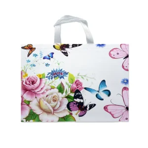Custom Tote Bags Recyclable Fabric Non-Woven Shopping Bags with Custom Logo for Supermarket Use