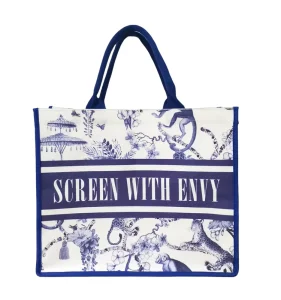 Custom Tote Women Shopping Bag Fashion Lady Shoulder Large Beach Bag With Full Color Pattern