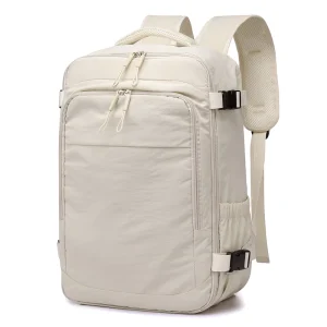 Custom Unisex Large Capacity Waterproof Laptop Backpack, Casual Oxford Polyester Computer Bag with USB Port for Student School
