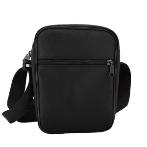 Custom Vintage Fashion Sun 600D Nylon Solid Color Phone Messenger Shoulder Bag for Courier
