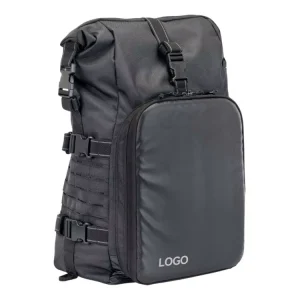 Custom Waterproof 1680D Men Laptop Backpack Anti Theft Roll Top Travel Backpack Bag for Business Travelling