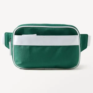 Custom With Logo Waterproof Sports Sling Crossbody Hip Bum Belt Fanny Pack Waist Bag for Men Women