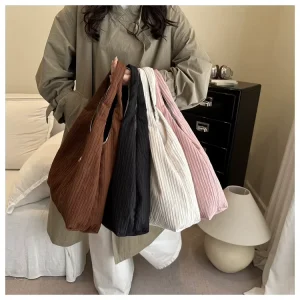 Custom Women’s Tote Bag Large Capacity Lightweight Casual Daily Commute Bag Fashion Casual Shopping Shoulder Bags