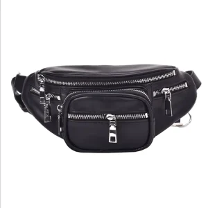 Custom Women’s Waist Bags Fanny Pack Purse Shoulder Chest Crossbody Bag PU Material Multi functional