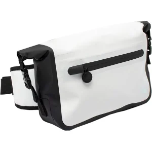 Custom Zipper Closure Letter Pattern Outdoor PVC Tarpaulin Waterproof Unisex Dry Fanny Pack Waist Bag