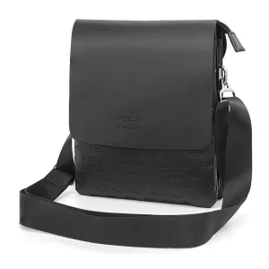 Custom logo Luxury PU Leather Satchel Bag Men’s Business Messenger Bag Crossbody Shoulder Bag for Travel Work