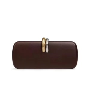 Custom made Metal Evening Handbag for Ladies, Solid Color, for Wedding Party Handbags