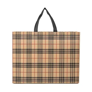 Customised Reusable Non Woven Laminated Tote Shopping Carry Bag Promotional Gravure Printed Hand Length Custom Brand Custom Logo