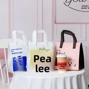 Customizable Commercial Disposable Coated Non woven Aluminum Film Tote Packaging Bags MT26 03 for Food Delivery Factory Direct