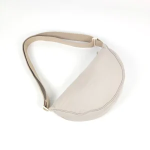 Customizable Logo Color Soft Cotton Sport Waist Belt Bag Running Sling Crossbody Bag Custom Fanny Pack Cotton Dumpling Bag