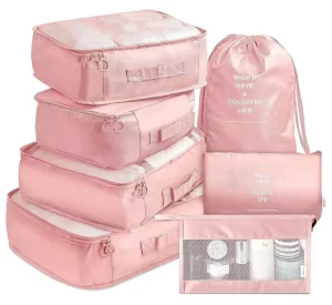 Customization Bags for Clothes Travelling Travelling Bag Luggage Set 7 Travel Bag Set for Women